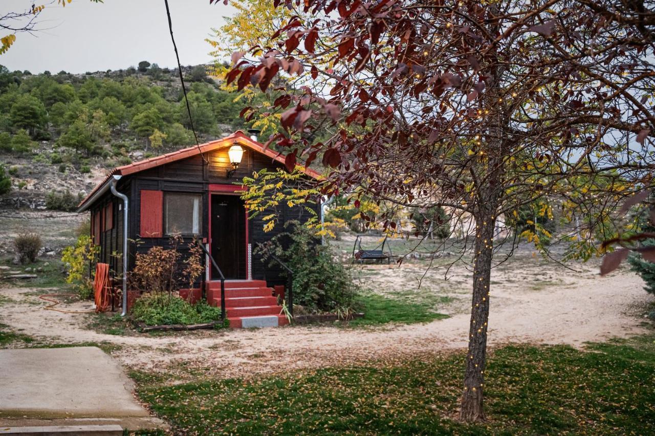 Casa Rural La Canadiense Log Cabin Affittacamere Buenache de la Sierra Esterno foto