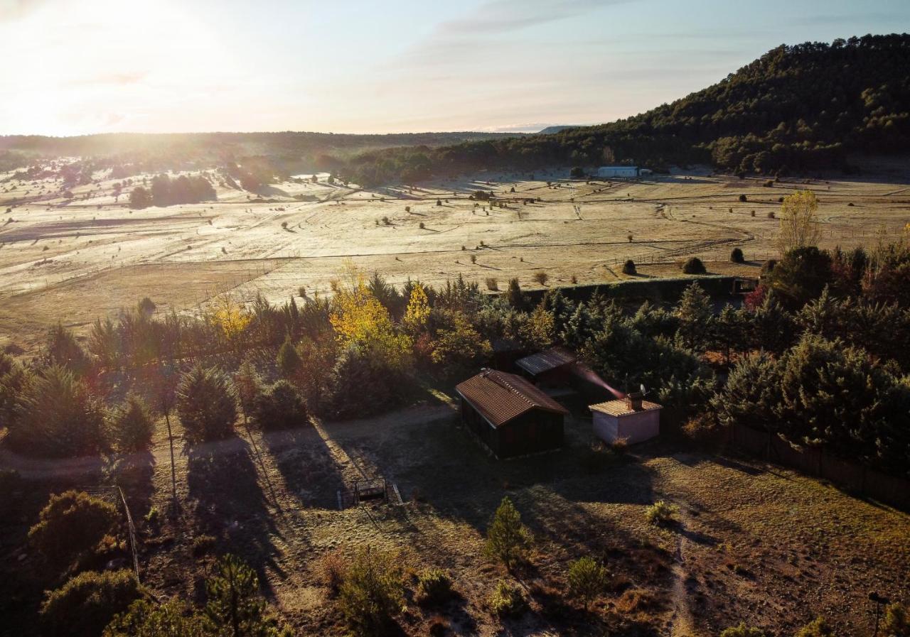 Casa Rural La Canadiense Log Cabin Affittacamere Buenache de la Sierra Esterno foto