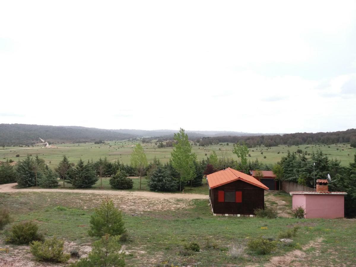 Casa Rural La Canadiense Log Cabin Affittacamere Buenache de la Sierra Esterno foto